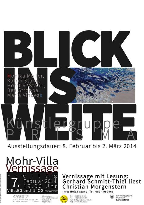 Plakat zur Veranstaltung: Blick ins Weite