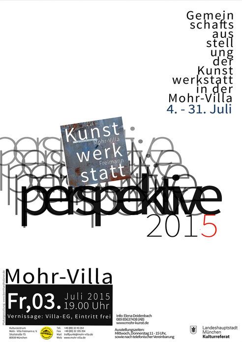 Plakat zur Veranstaltung: Perspektive 2015