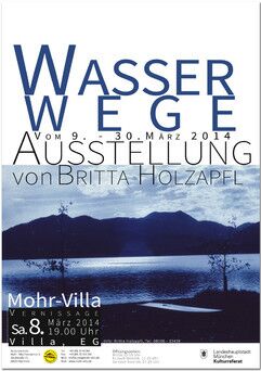 Plakat zur Veranstaltung: Wasserwege