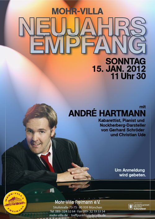 Plakat zur Veranstaltung: Neujahrsempfang 2012