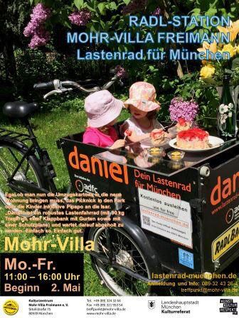 Plakat zur Veranstaltung: Daniel - Dein Lastenrad für München