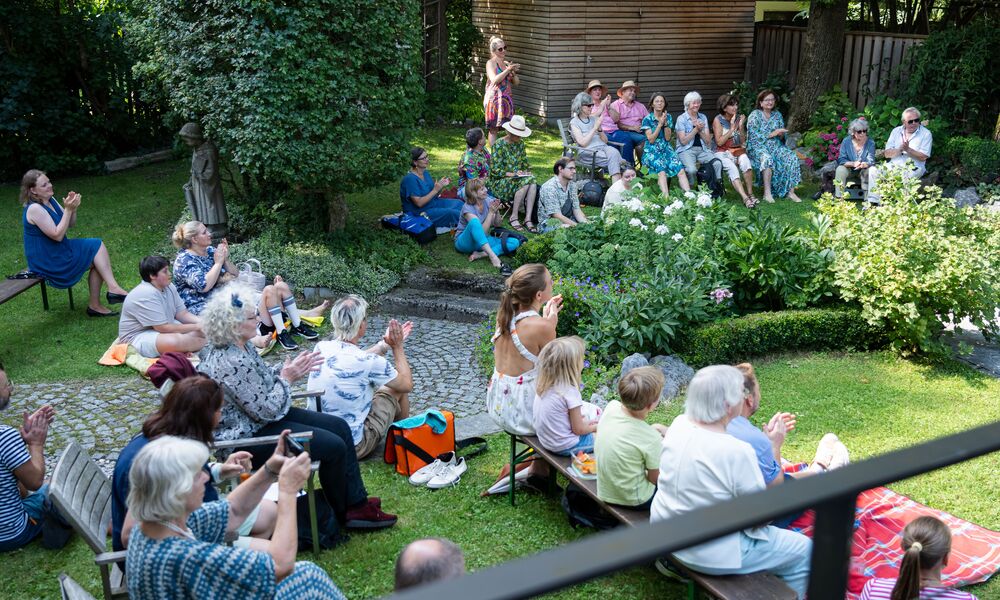 Veranstaltung: Gartenlesung
