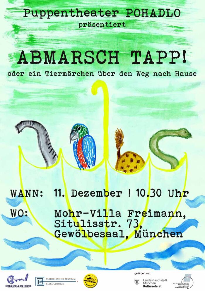 Plakat zur Veranstaltung: Abmarsch Tapp!