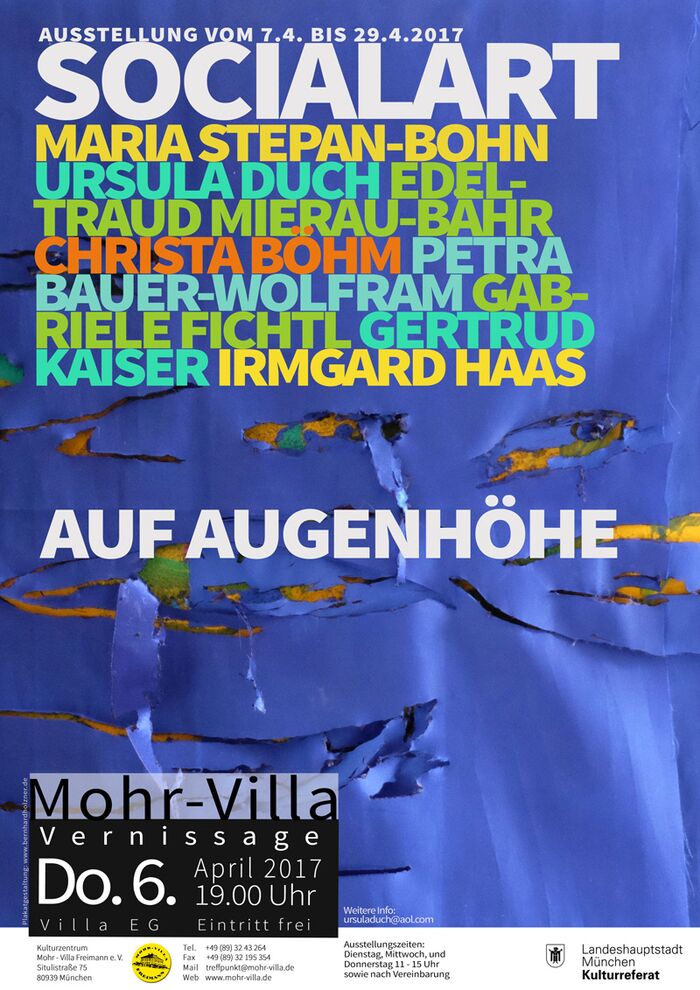 Plakat zur Veranstaltung: Begegnung auf Augenhöhe.