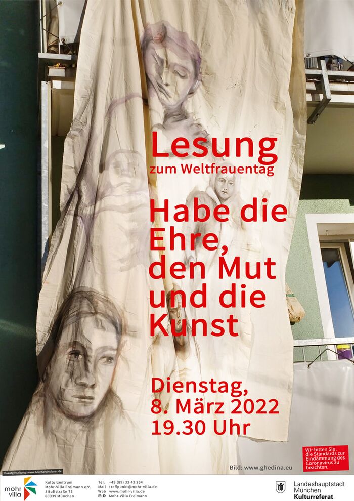 Plakat zur Veranstaltung: Mut der Frauen