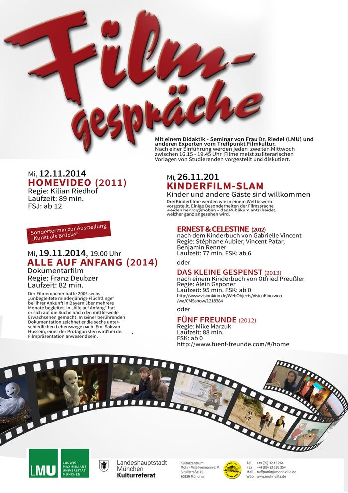 Plakat zur Veranstaltung: Homevideo