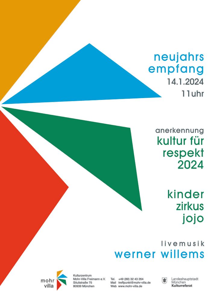 Plakat zur Veranstaltung: Neujahrsempfang