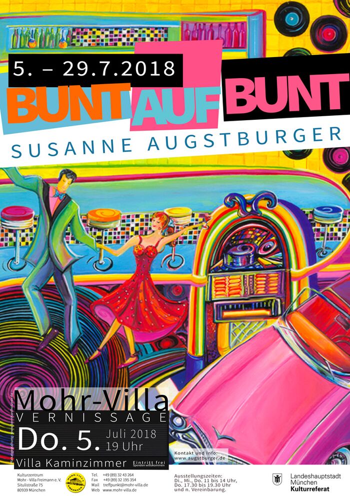 Plakat zur Veranstaltung: Bunt auf Bunt