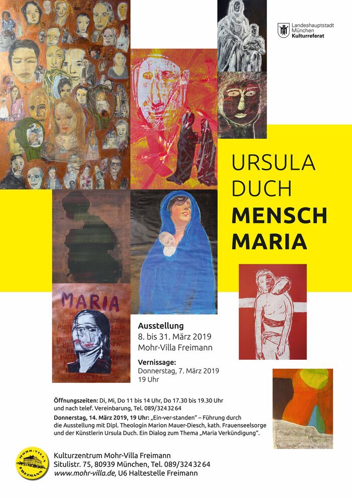 Plakat zur Veranstaltung: Mensch Maria