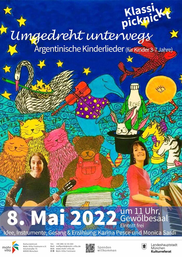 Plakat zur Veranstaltung: Klassik picknickt: Umgedreht unterwegs