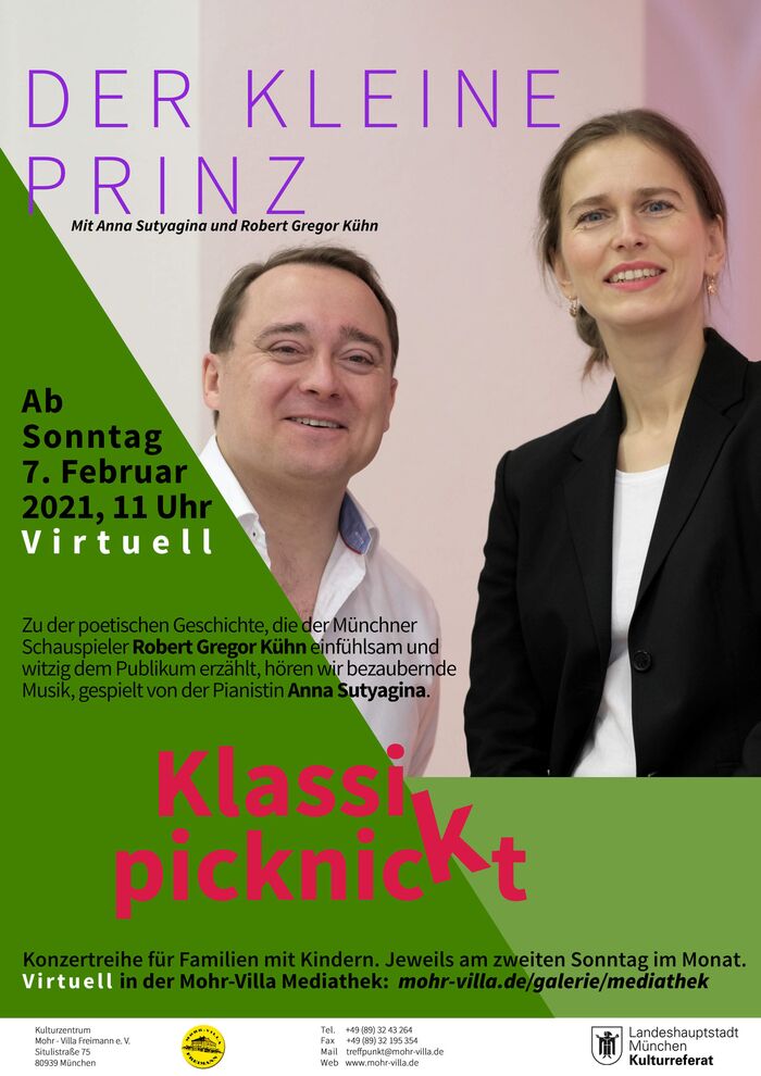 Plakat zur Veranstaltung: Der kleine Prinz