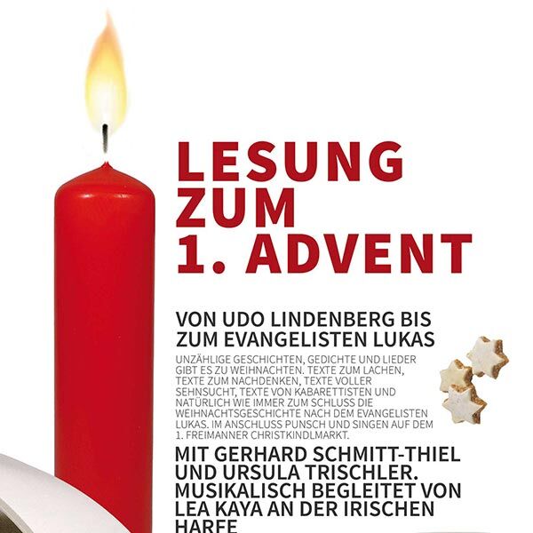 Veranstaltung Mohr-Villa: Lesung zum 1. Advent