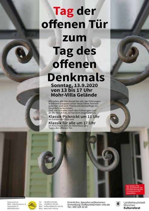 Plakat zur Veranstaltung: Tag des offenen Denkmals