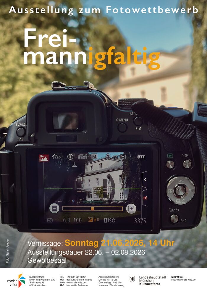 Plakat zur Veranstaltung: Freimannigfaltig