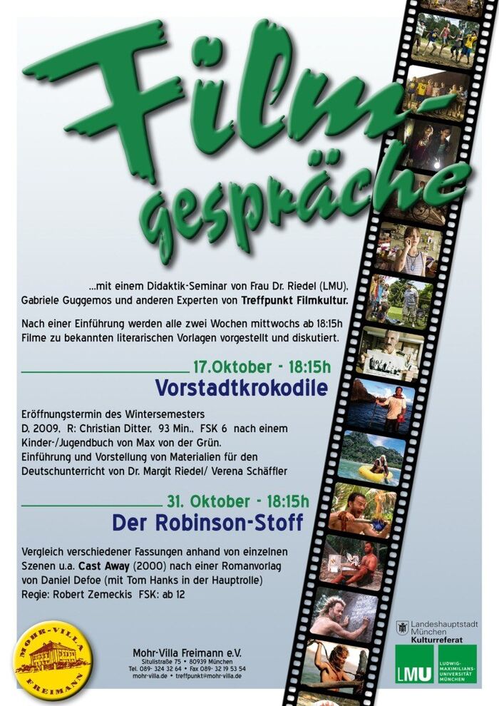 Plakat zur Veranstaltung: Vorstadt­krokodile