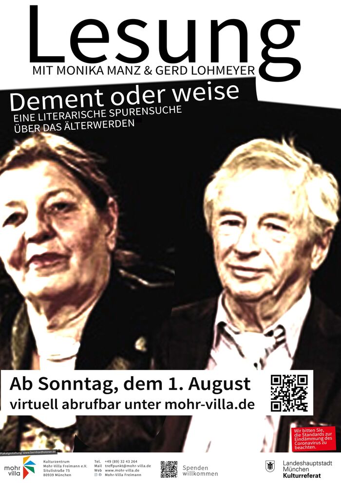 Plakat zur Veranstaltung: Dement oder Weise