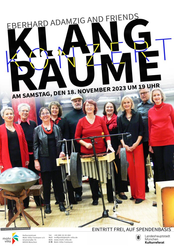 Plakat zur Veranstaltung: Klangräume