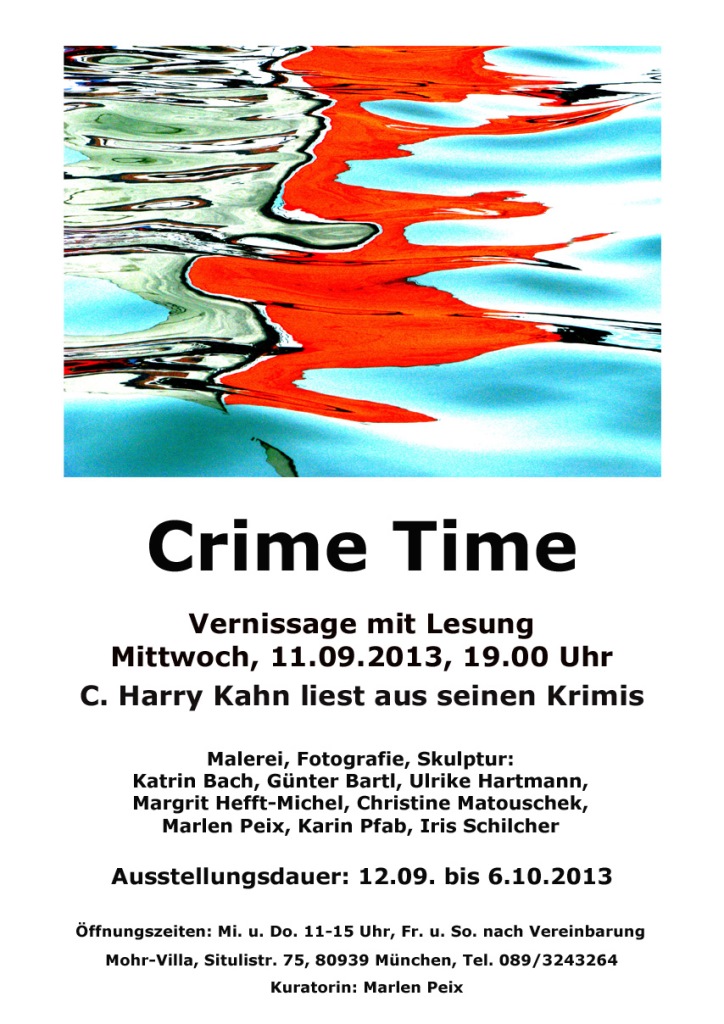 Plakat zur Veranstaltung: Crime Time