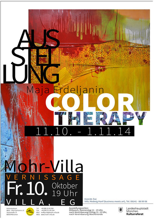 Plakat zur Veranstaltung: Color Therapy