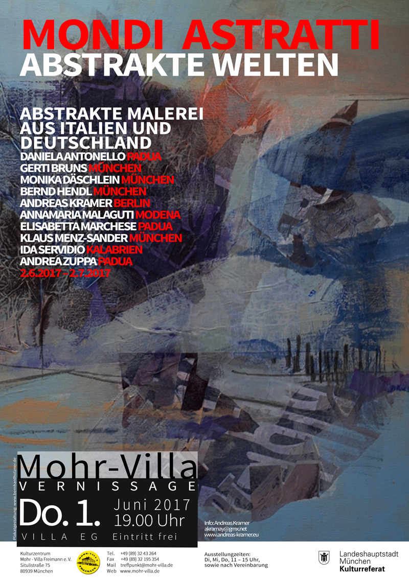 Plakat zur Veranstaltung: Mondi Astratti