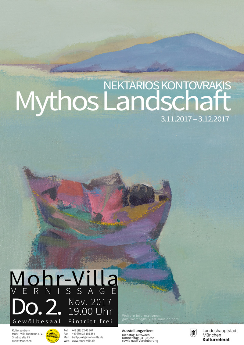Plakat zur Veranstaltung: Mythos Landschaft