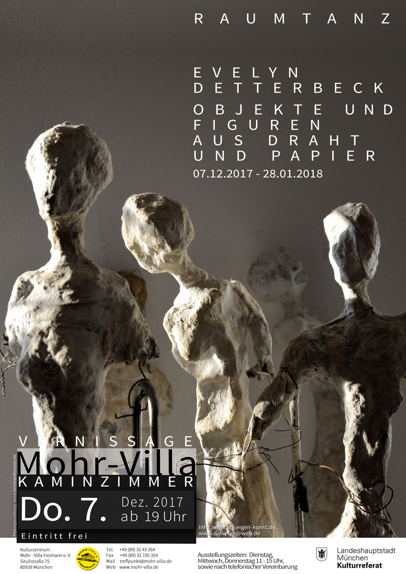 Plakat zur Veranstaltung: Raumtanz - Den Eigen-Sinn des Materials entdecken!
