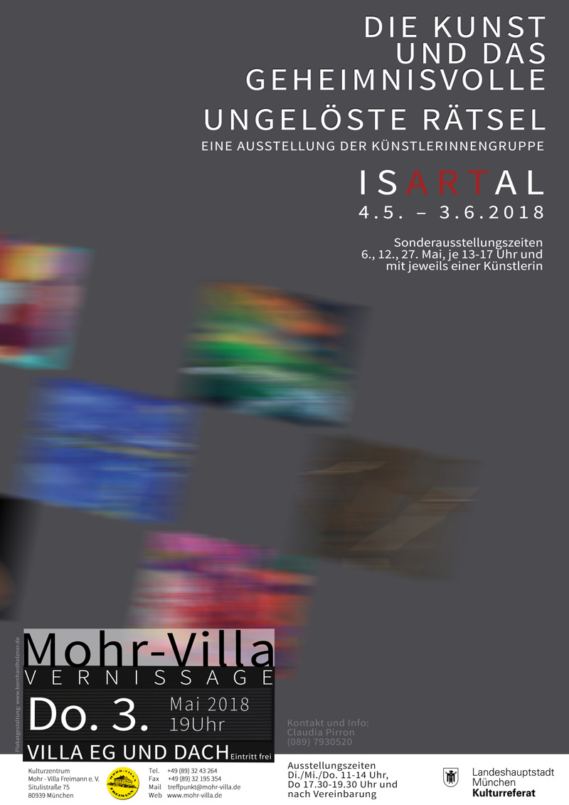 Plakat zur Veranstaltung: Ungelöste Rätsel - Die Kunst und das Geheimnisvolle