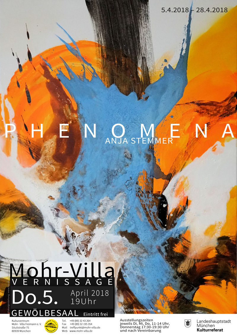 Plakat zur Veranstaltung: Phenomena
