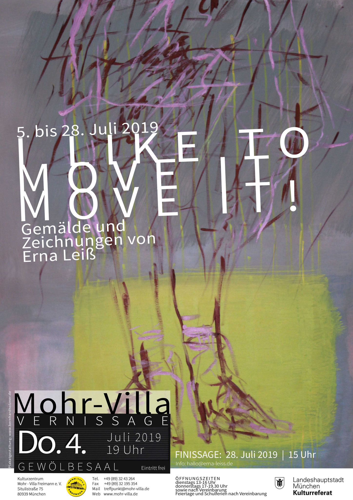 Plakat zur Veranstaltung: I like to move it, move it!