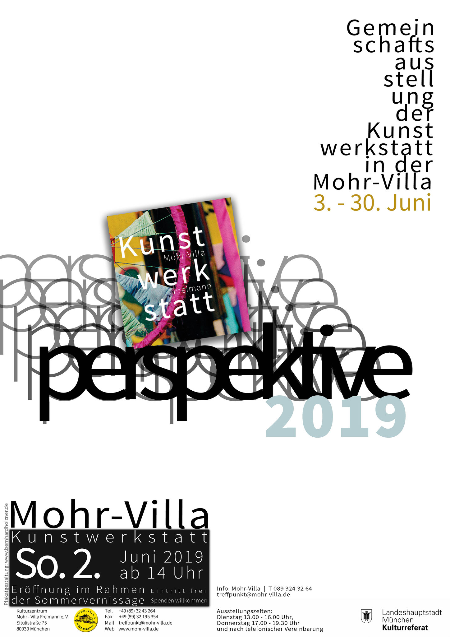 Plakat zur Veranstaltung: Perspektive 2019
