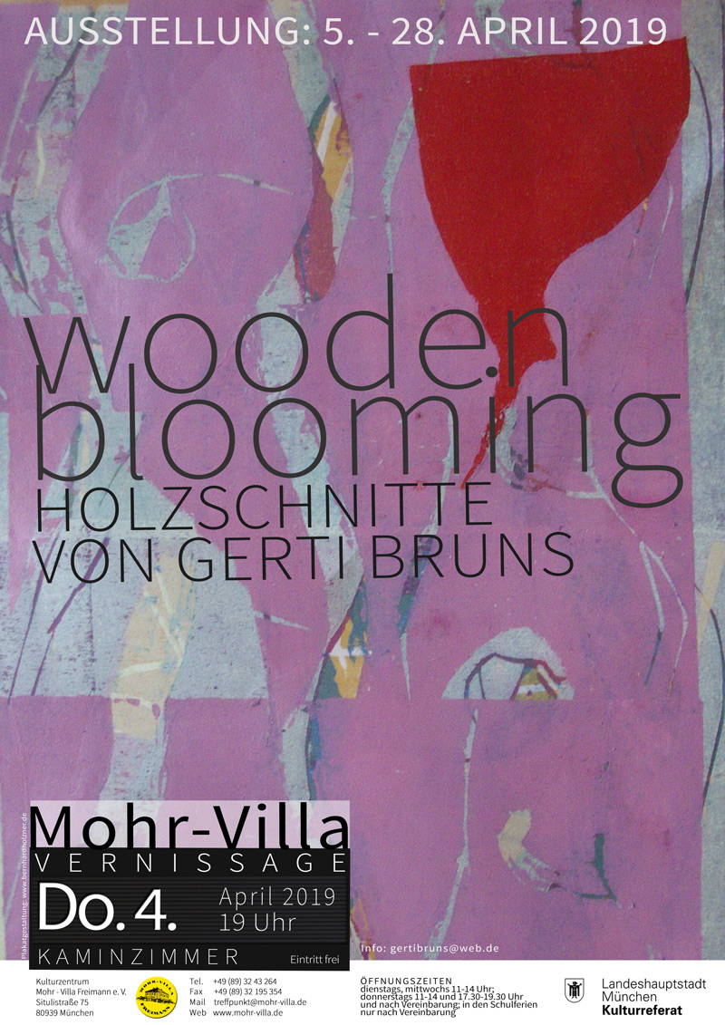 Plakat zur Veranstaltung: Wooden Blooming