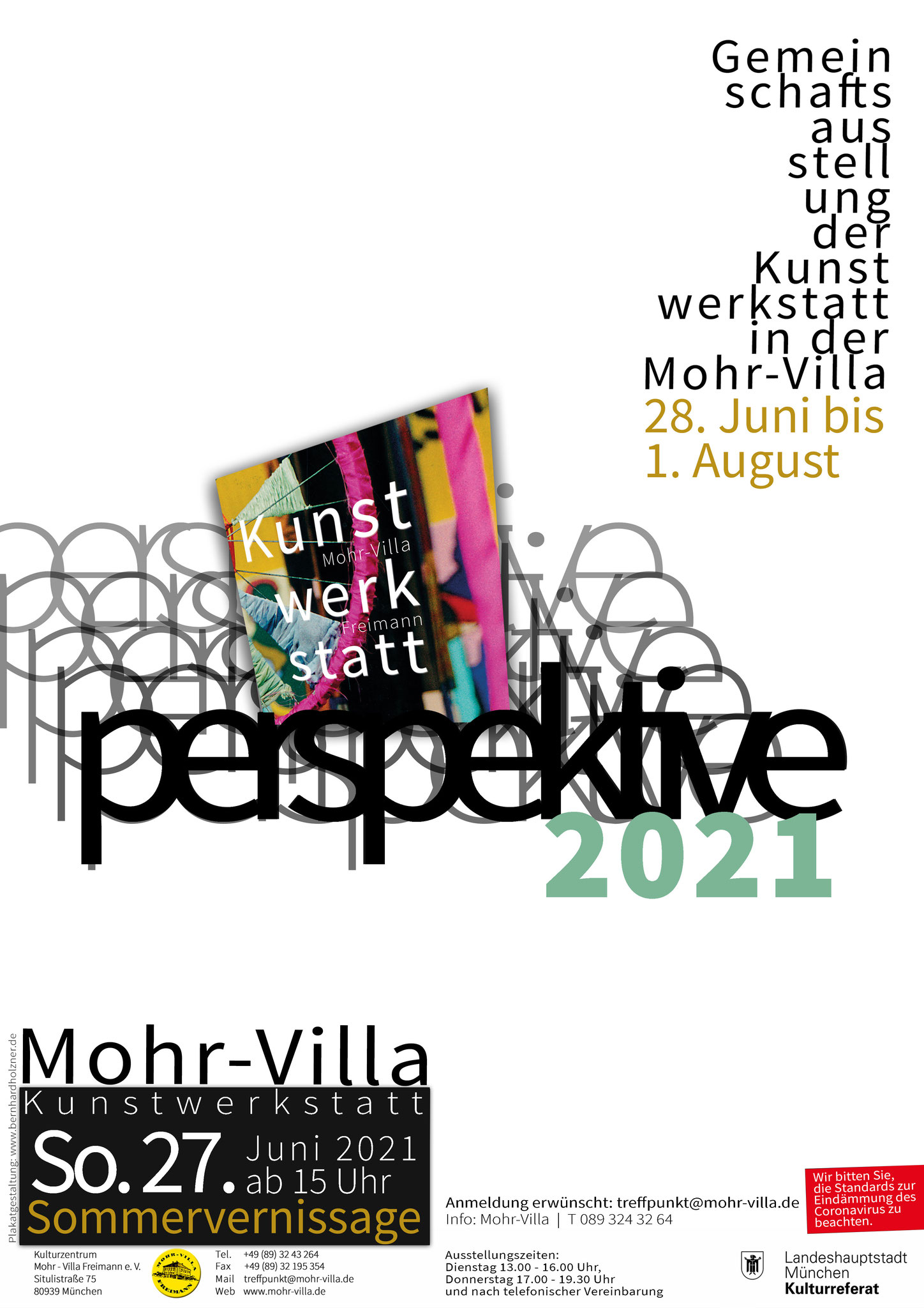 Plakat zur Veranstaltung: Perspektive 2021