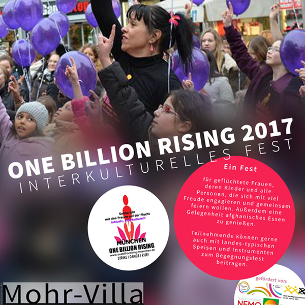 Veranstaltung Mohr-Villa: One Billion Rising 2017