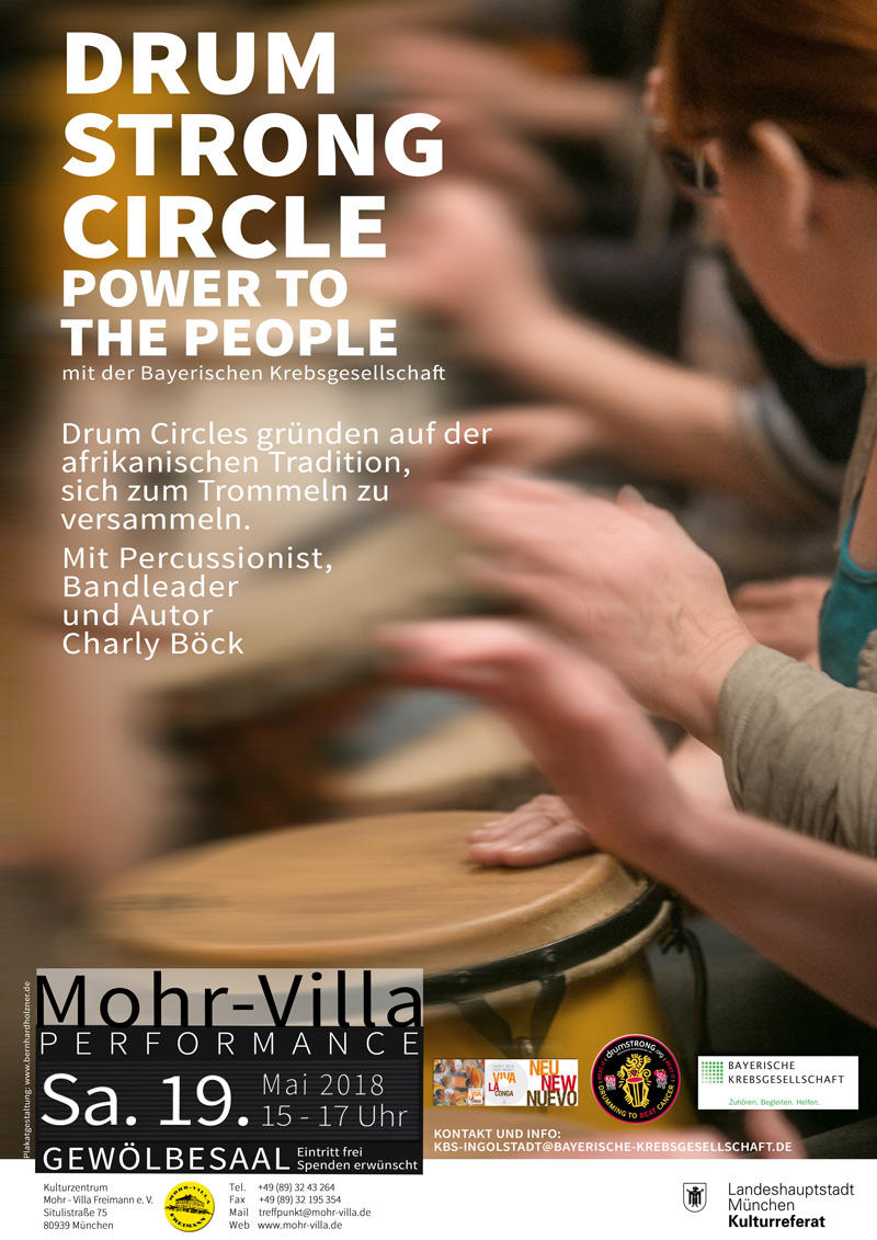 Plakat zur Veranstaltung: Drum Strong<br>Circle