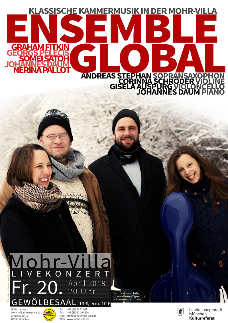 Plakat zur Veranstaltung: Ensemble Global