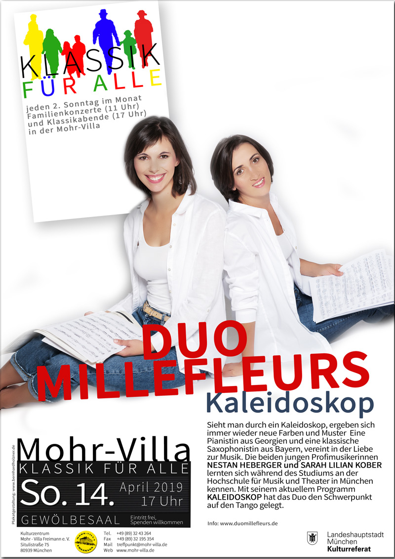 Plakat zur Veranstaltung: Duo Millefleurs