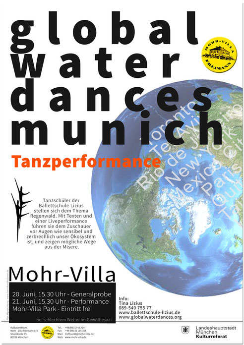 Plakat zur Veranstaltung: Global Water Dances 2015