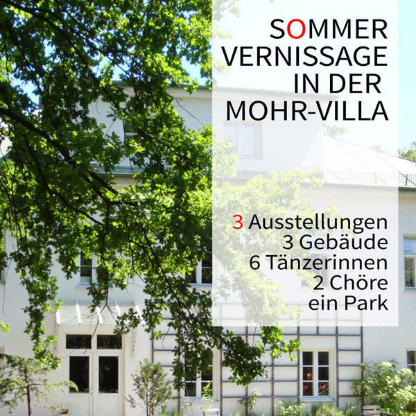 Veranstaltung Mohr-Villa: Sommer­vernissage 2015