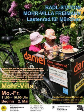 Plakat zur Veranstaltung: Daniel - Dein Lastenrad für München