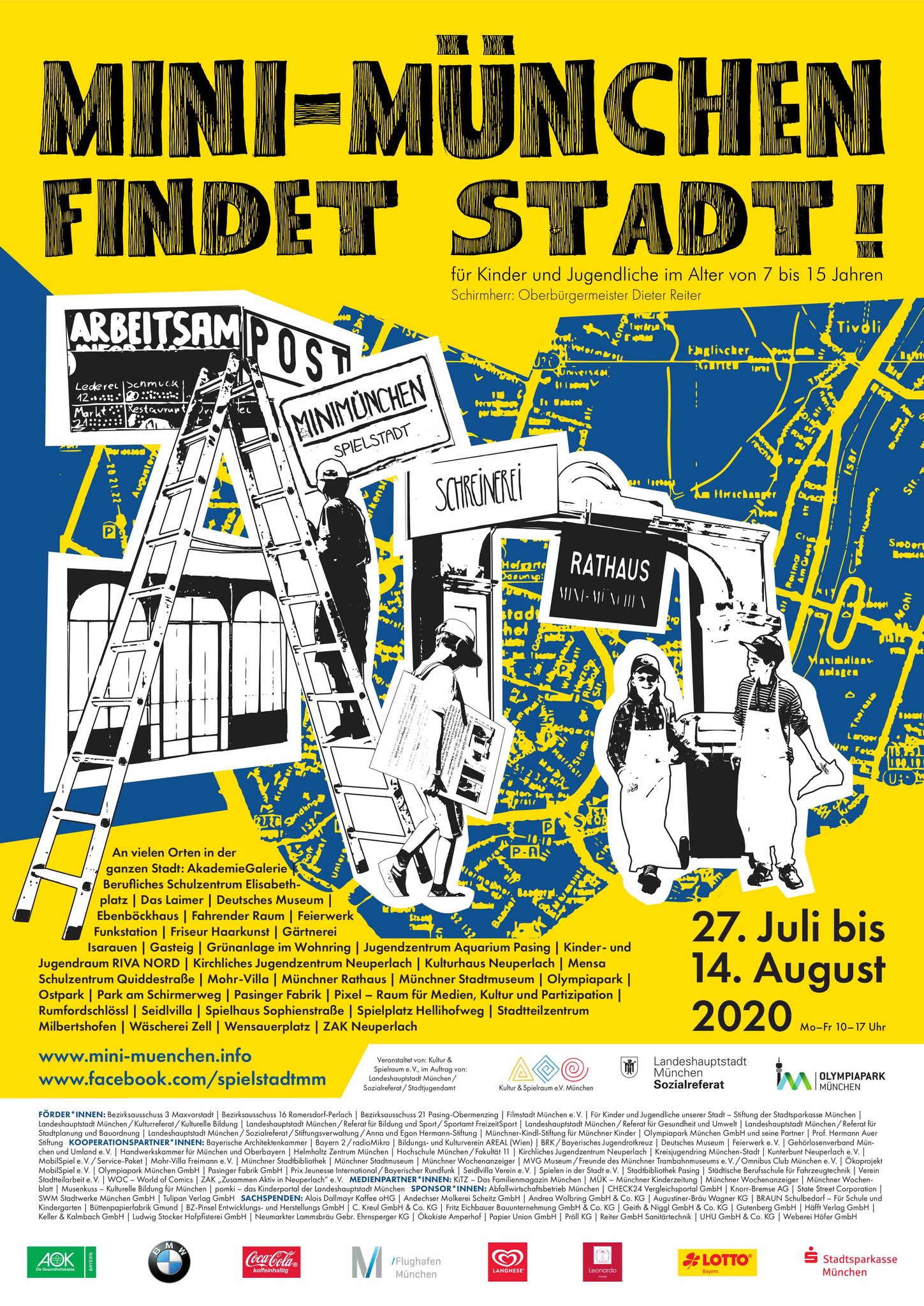 Plakat zur Veranstaltung: Mini-München findet Stadt!