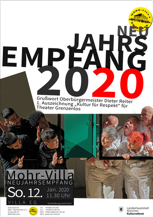 Plakat zur Veranstaltung: Neujahrsempfang 2020