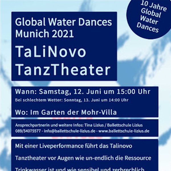 Veranstaltung Mohr-Villa: Global Water Dance 2021