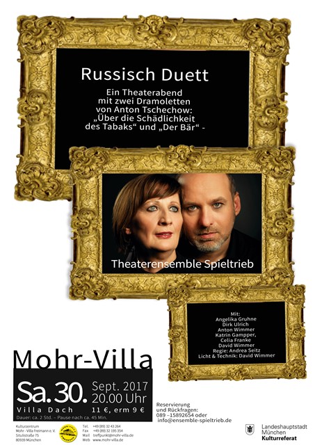 Plakat zur Veranstaltung: Russisch Duett